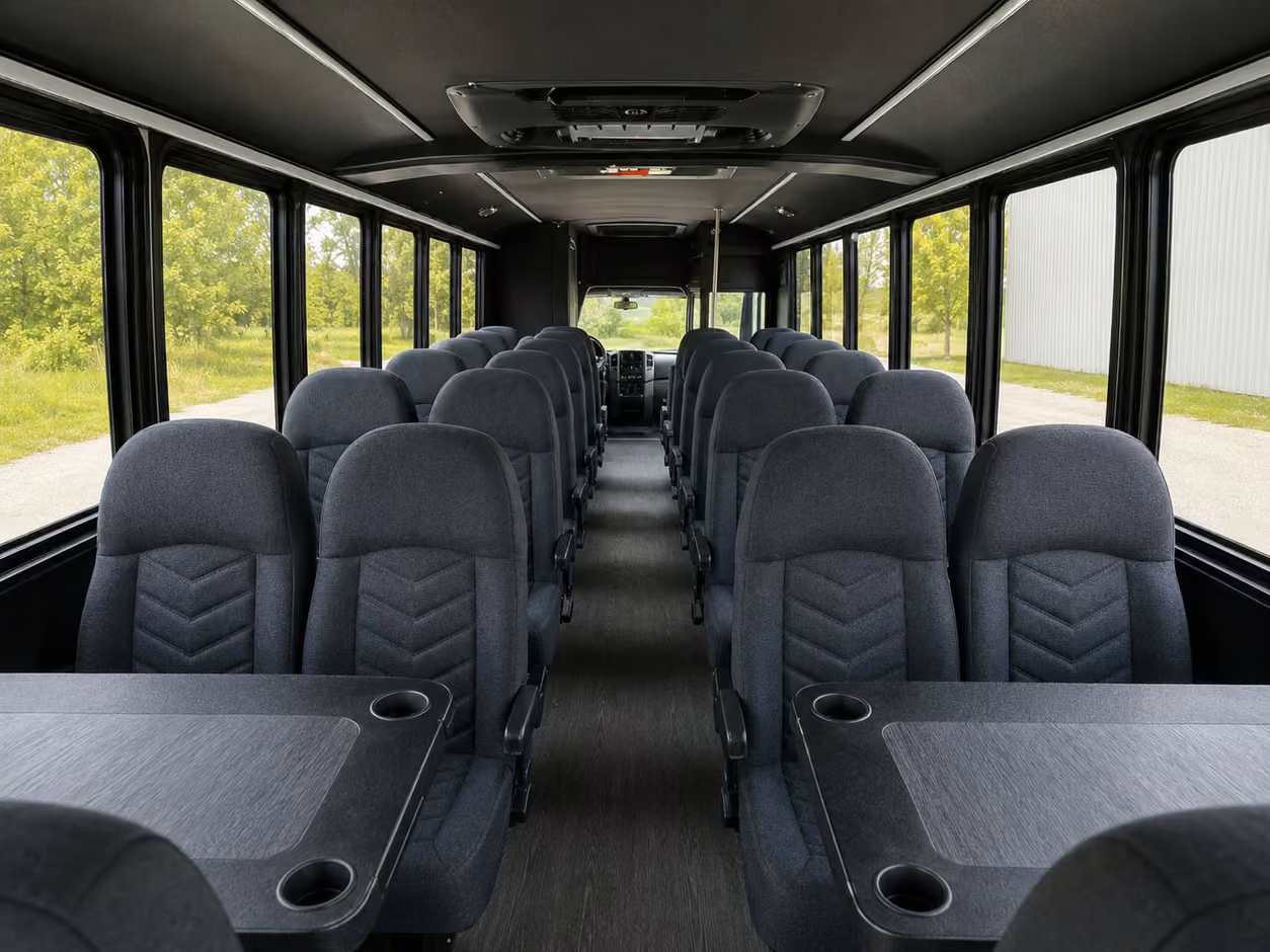 winston-salem minibus interior